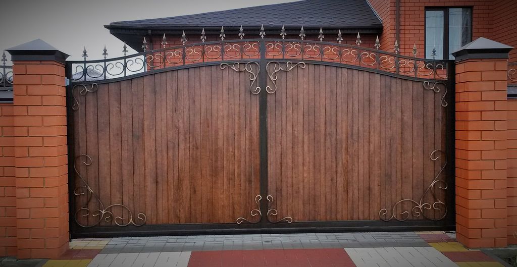 Купить простые ворота для дома: советы по выбору, установке и уходу в Долгопрудном от 32909 руб | Титанзабор