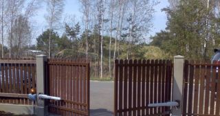 Купить распашные ворота из штакетника Долгопрудный, цена от 2726 руб.